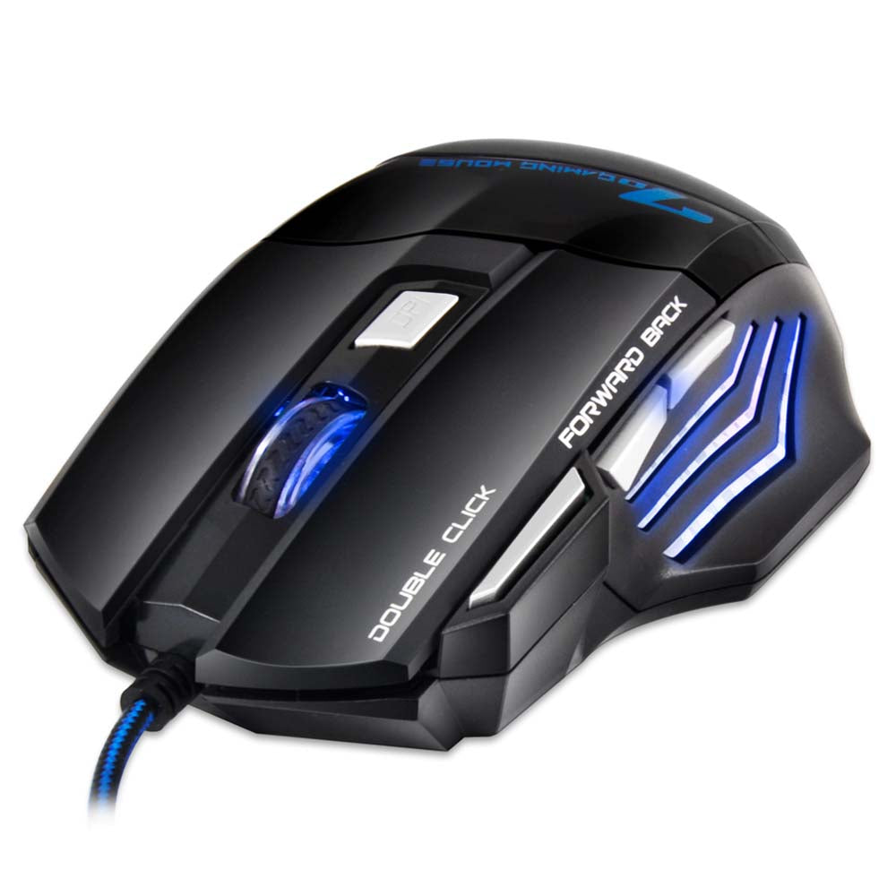 Mouse Gaming Profesional con Cable RGB