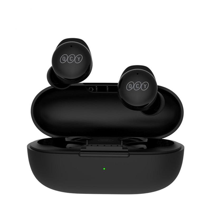 Auriculares Bluetooth con Doble Micrófono y Estuche de Carga