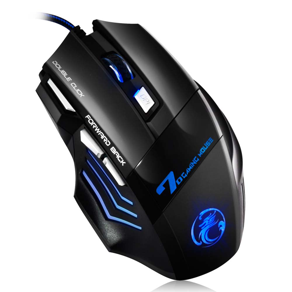 Mouse Gaming Profesional con Cable RGB
