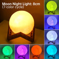 Luz Nocturna LED en Forma de Luna