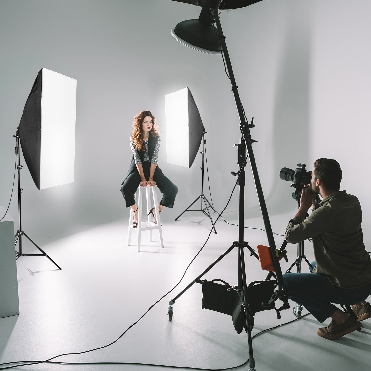 Kit Completo de Estudio Fotográfico Profesional