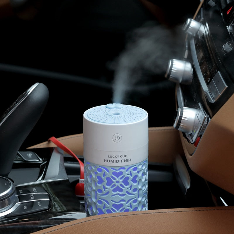 Humidificador de Aire con Lámpara LED Nocturna