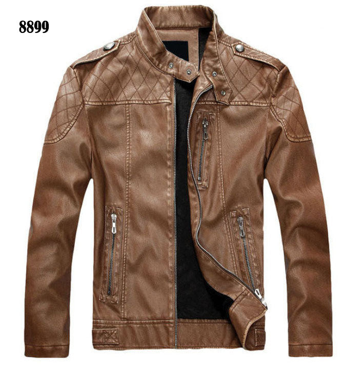 Campera Biker de Eco-Cuero para Hombre