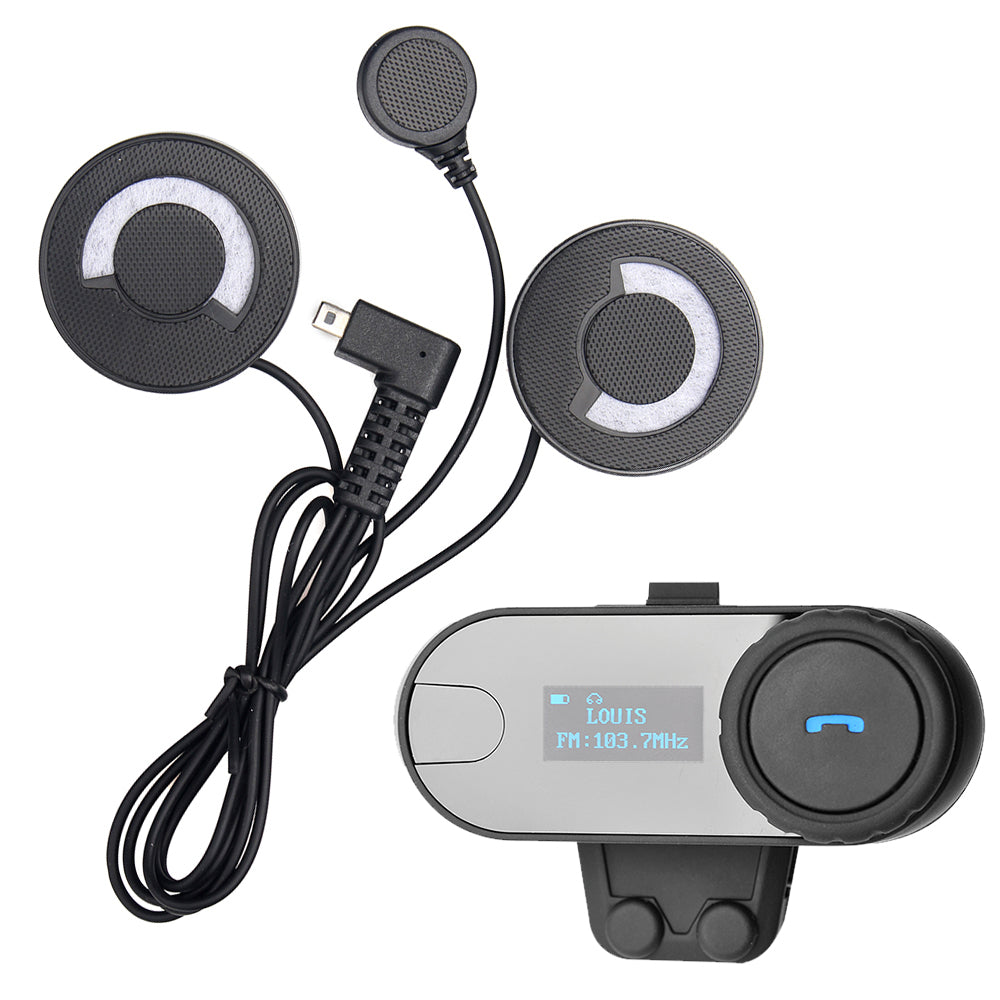 Intercomunicador Bluetooth para Cascos de Moto