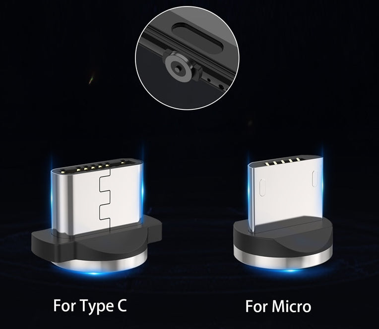Cable USB Magnético de Carga Rápida