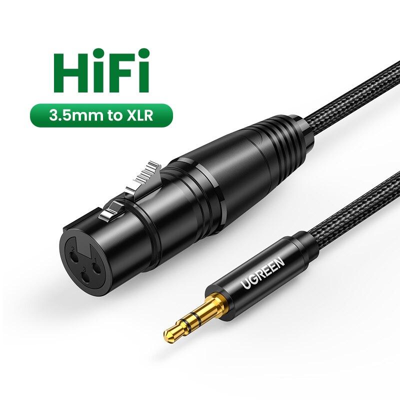 Cable XLR para Micrófono, Mixer y Cámara