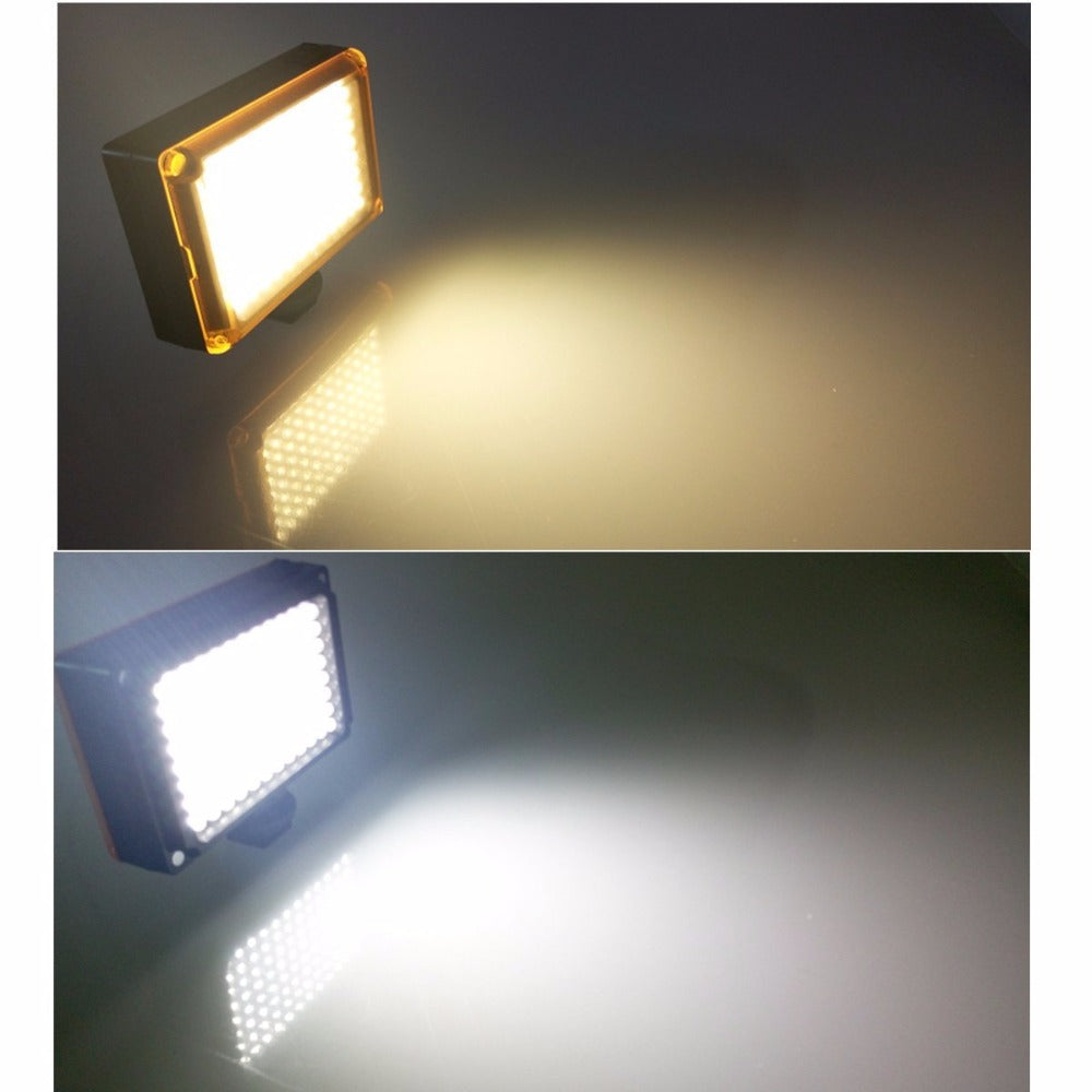 Luz LED de Video con Filtros de Color para Cámara