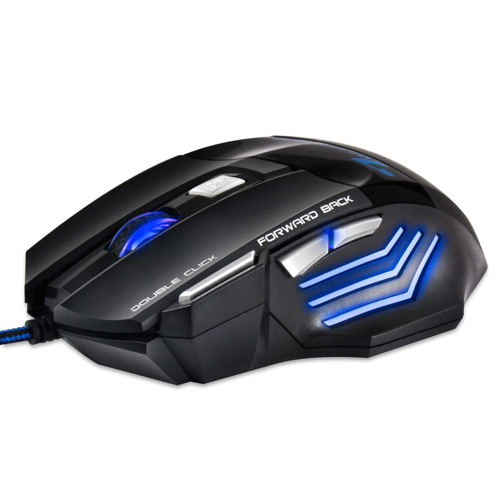 Mouse Gaming Profesional con Cable RGB