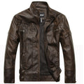 Campera Biker de Eco-Cuero para Hombre