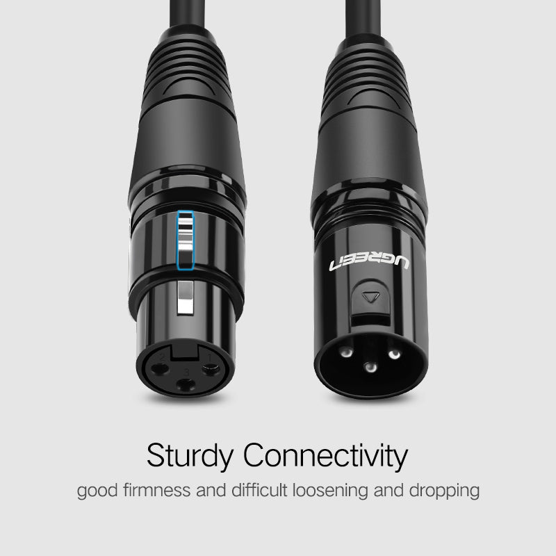 Cable XLR para Micrófono, Mixer y Cámara
