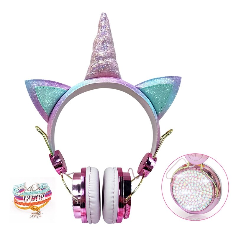 Auriculares Unicornio con Micrófono
