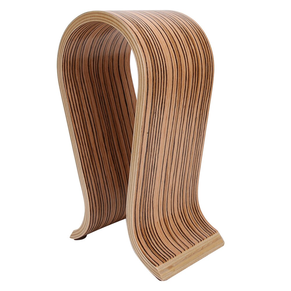 Soporte de Madera para Auriculares en U