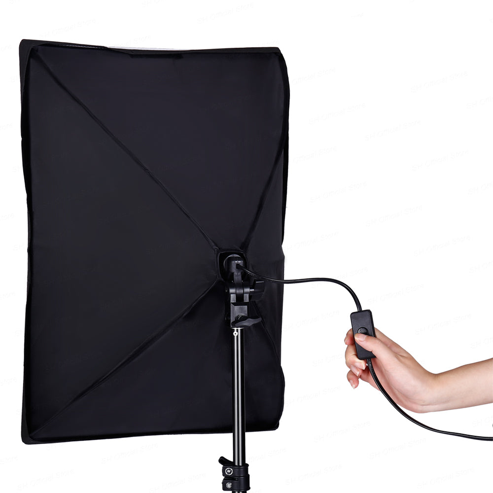 Softbox de Fotografía con Soporte Ajustable
