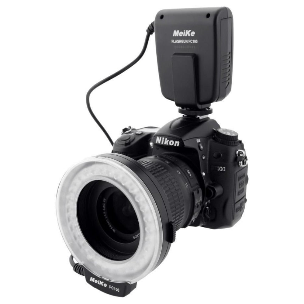 Flash Ring LED Universal para Lente de Cámara