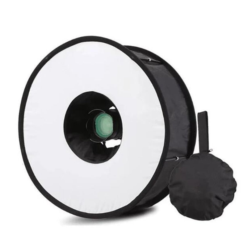 Softbox Redondo Plegable para Fotografía