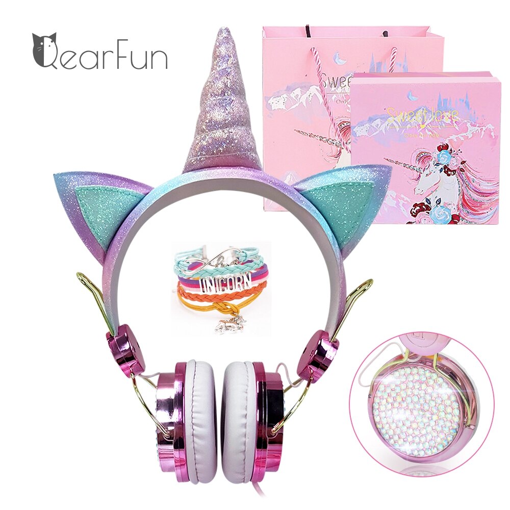 Auriculares Unicornio con Micrófono