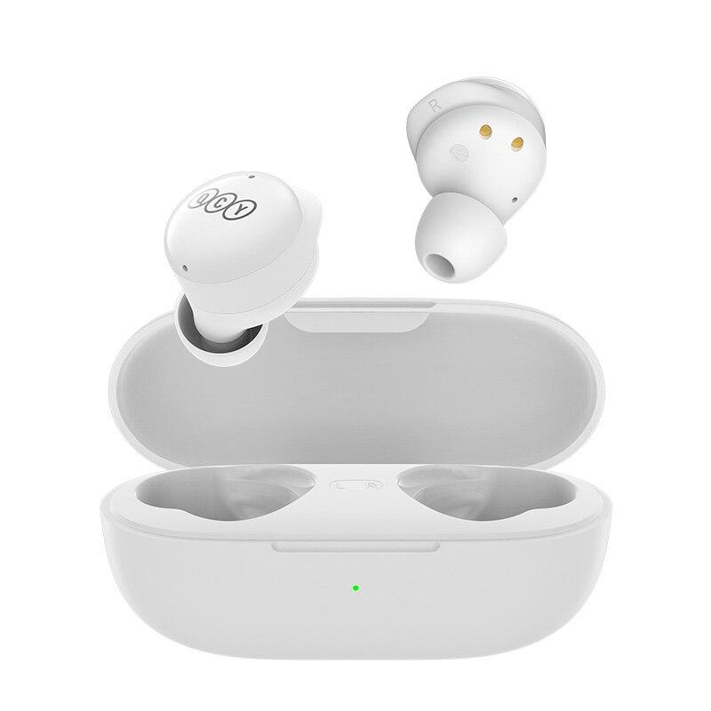 Auriculares Bluetooth con Doble Micrófono y Estuche de Carga