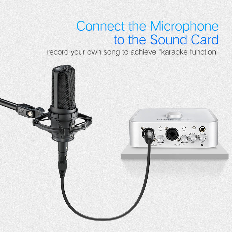 Cable XLR para Micrófono, Mixer y Cámara