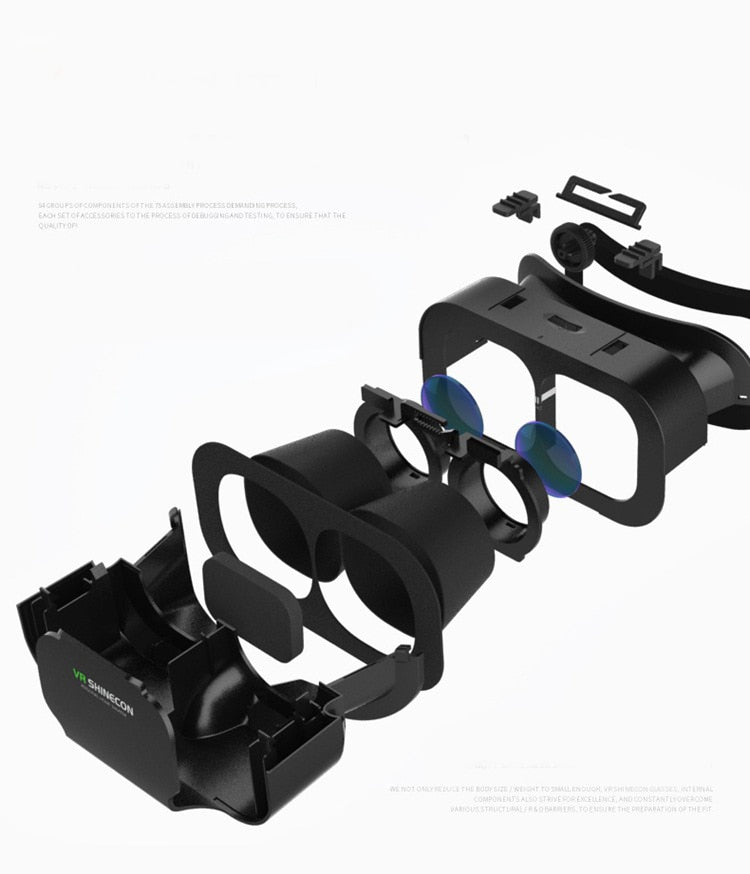 Lentes de Realidad Virtual 3D Mini