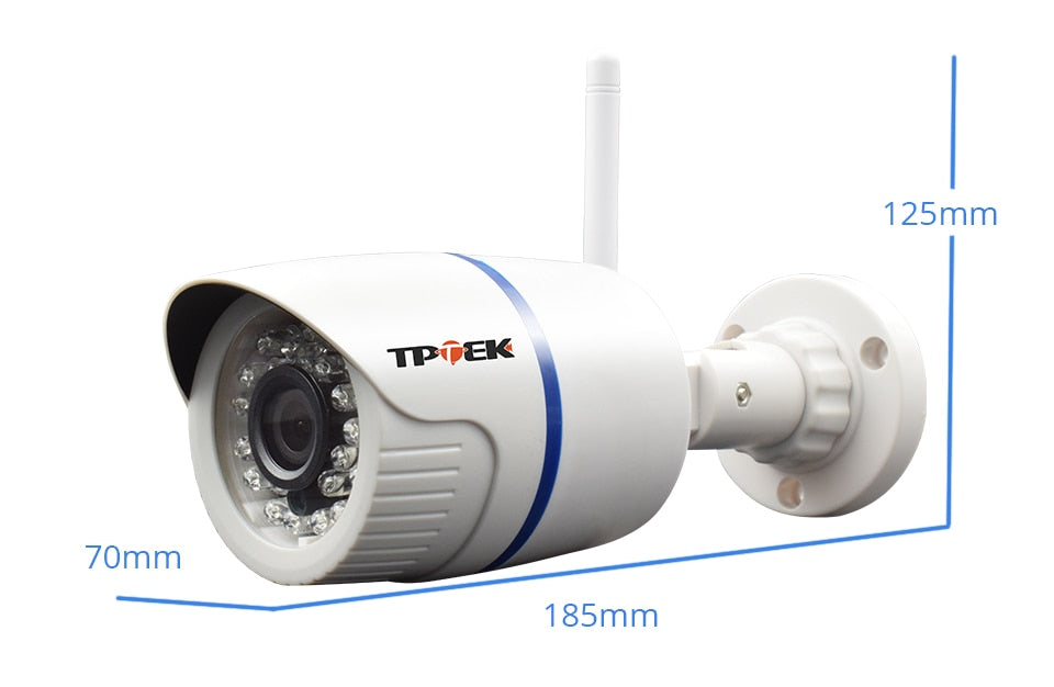 Cámara de Seguridad WiFi 1080p Resistente al Agua