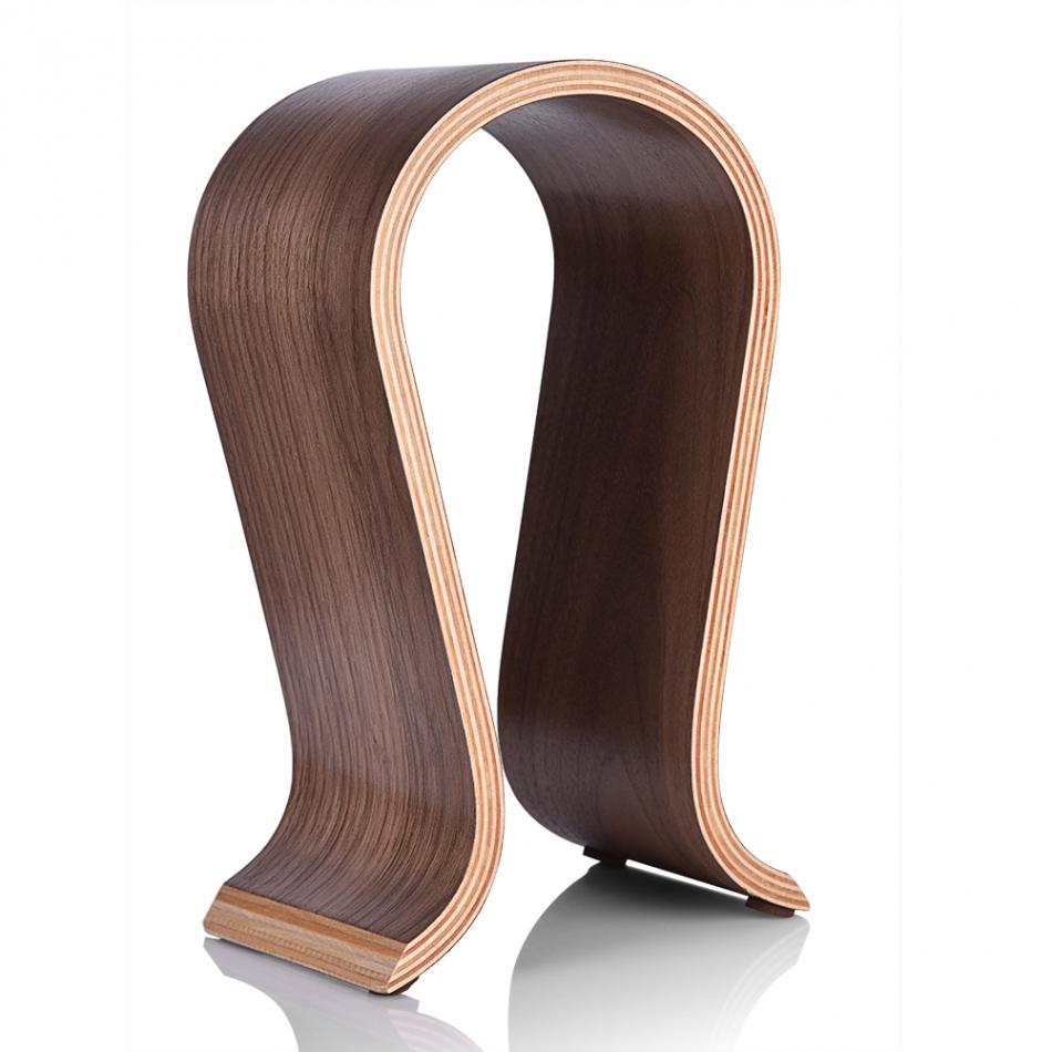 Soporte de Madera para Auriculares en U