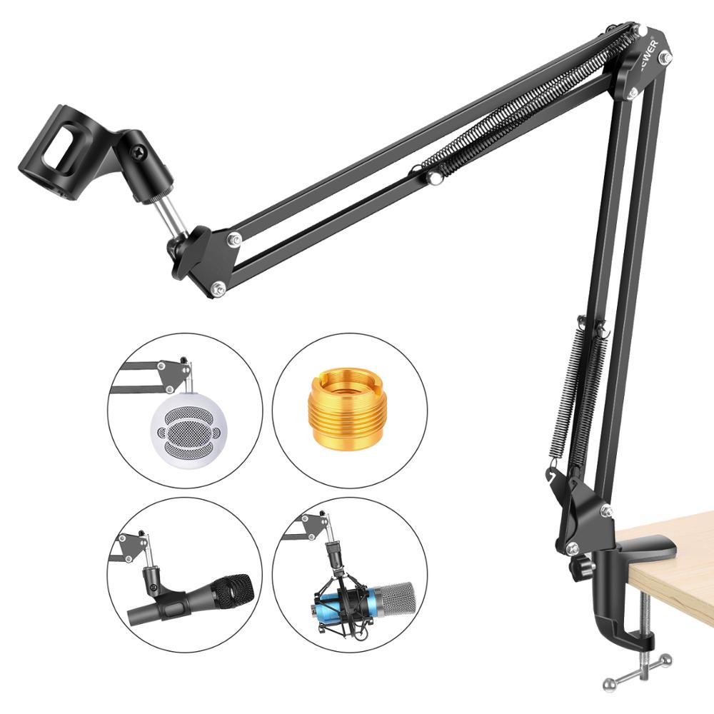 Brazo Extensible para Micrófono de Escritorio