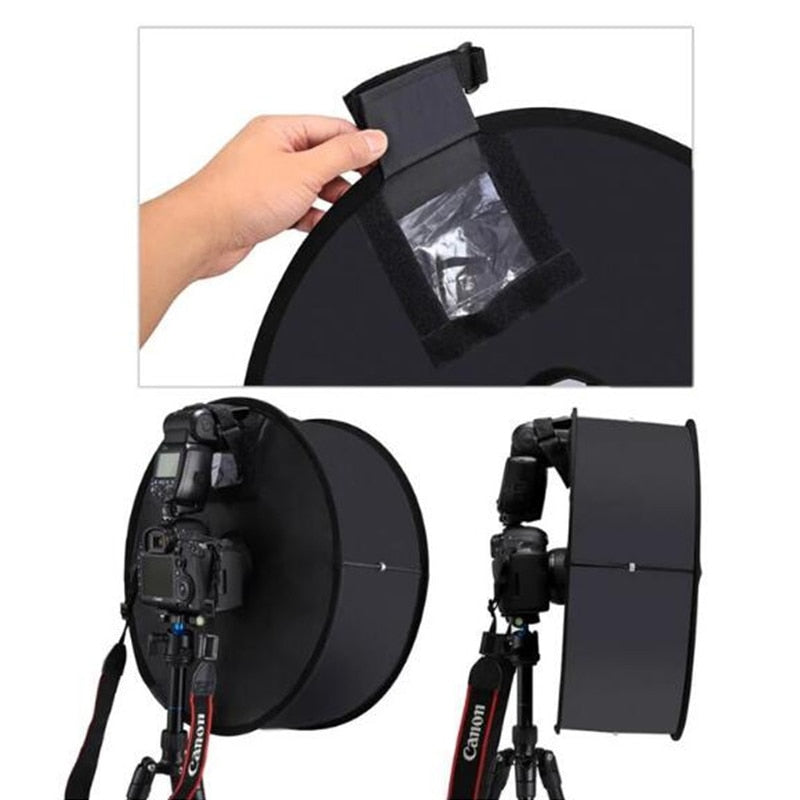 Softbox Redondo Plegable para Fotografía