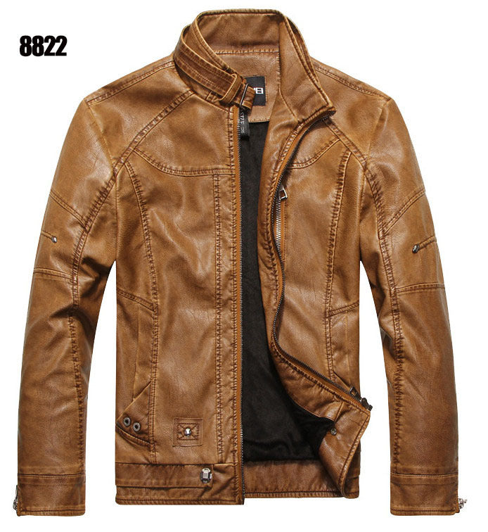 Campera Biker de Eco-Cuero para Hombre