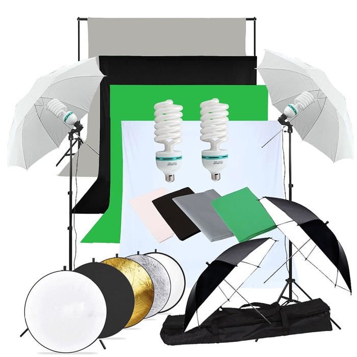 Kit Completo de Estudio Fotográfico Profesional
