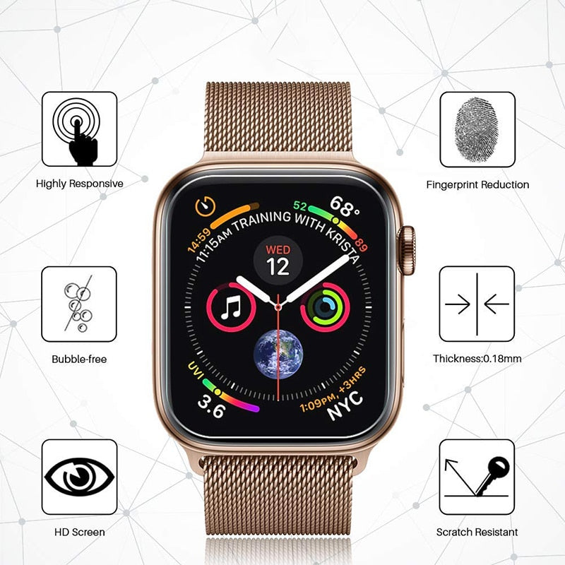 Vidrio Templado Protector para Apple Watch