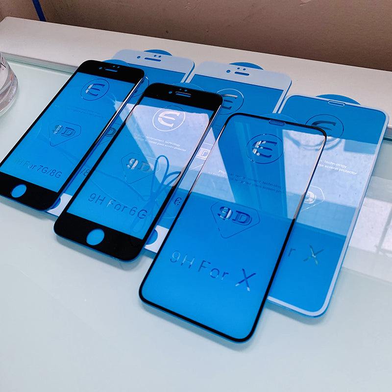 Vidrio Templado 9D para iPhone