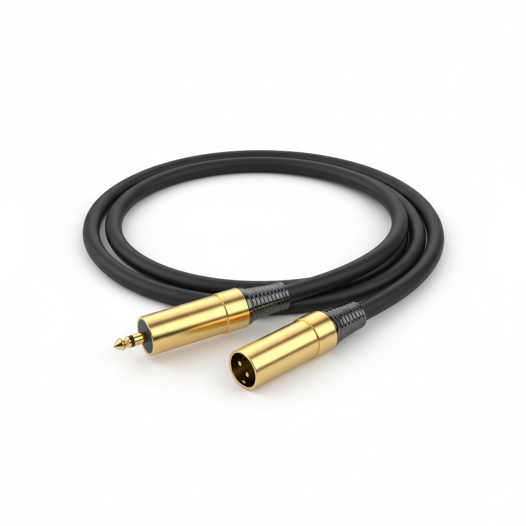 Cable XLR Macho a Hembra para Micrófono
