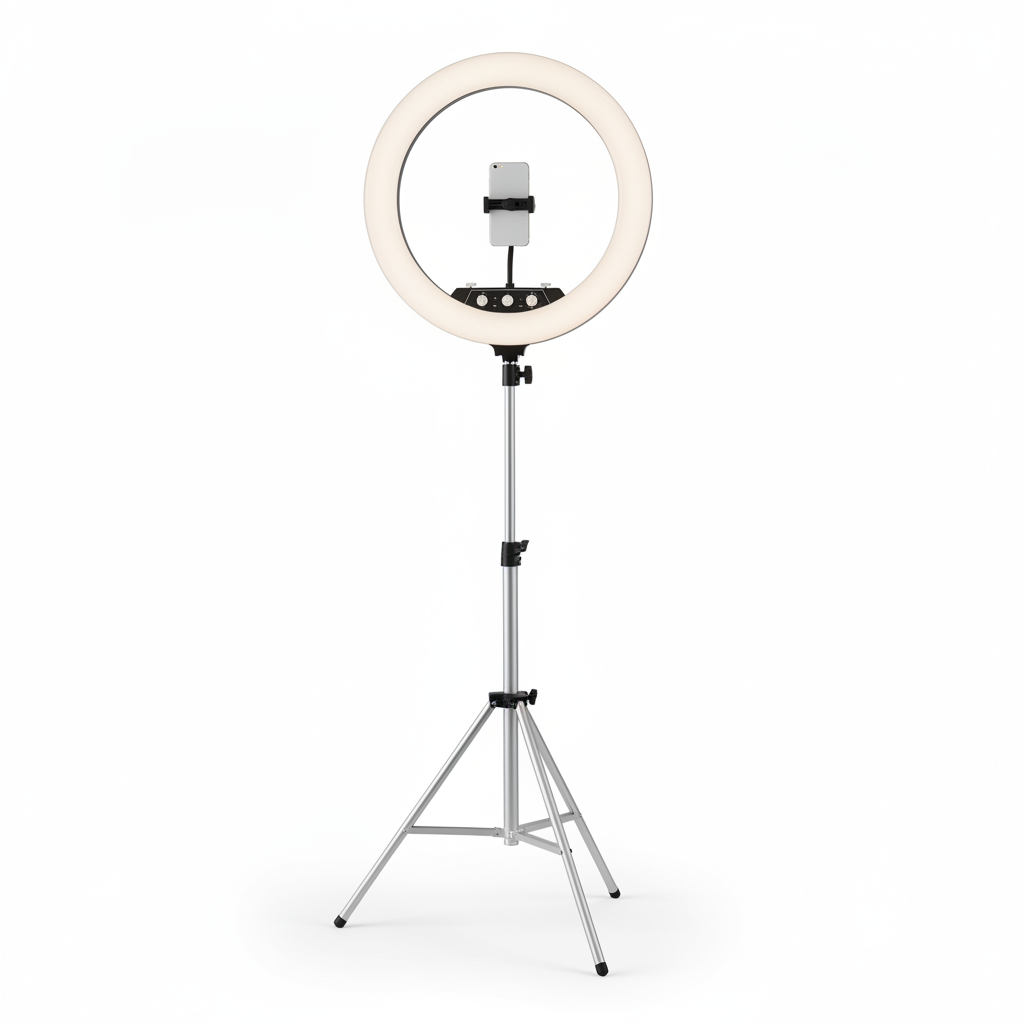 Aro de Luz LED 55W con Trípode