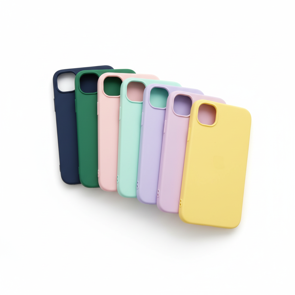 Funda de Silicona Suave para iPhone