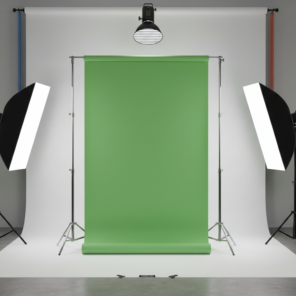 Fondo Verde Chroma Key para Estudio